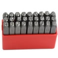 thumbnail image 3 of Stamp Punch Set Carbon Steel Leather DIY Metal Stamp Tool Letter Punch Set, 3 of 6