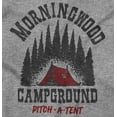 thumbnail image 2 of Morning Wood Campground Pitch A Tent Zip Hoodie Sweatshirt Men Brisco Brands L, 2 of 6