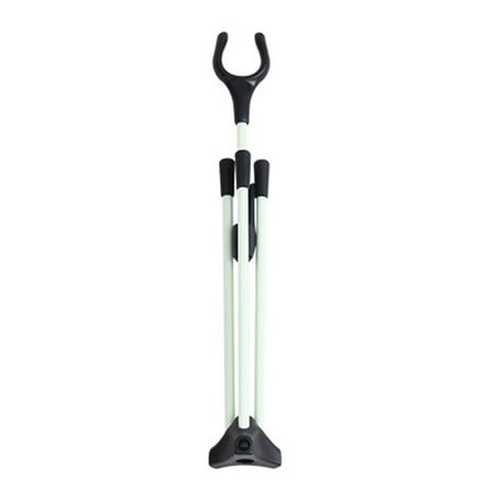 CAIJIEXI Ergonomic Archery Bow Stand Holder Lightweight Easy to Disassemble and Carry Silver