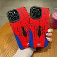 thumbnail image 2 of YOSENING Spider Man Superhero-Themed Silicone Case for iPhone 15 Pro max - Soft Flexible Cartoon Design Protective Cover QQH624-069, 2 of 5