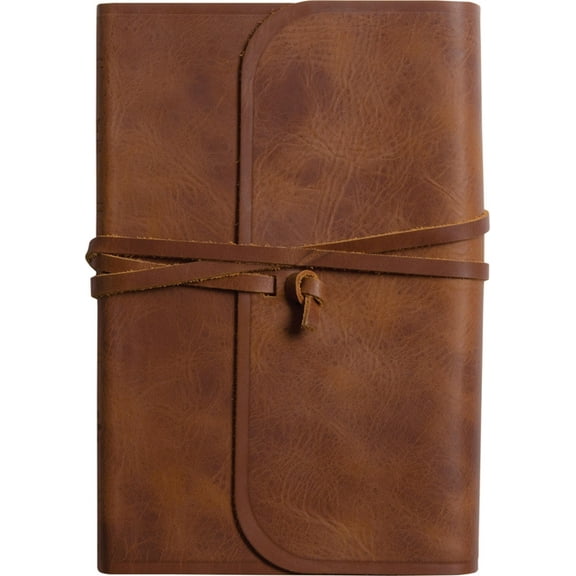 ESV Thinline Bible, Red Letter (Natural Leather, Brown, Flap with Strap), (Hardcover)