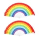 thumbnail image 1 of Pack 2 Abanico Grande Pericón Truena Al Abrir Muchos Colores Arcoiris, 1 of 1