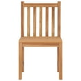 thumbnail image 4 of vidaXL 1/2/4/6/8x Solid Wood Teak Patio Chairs with Cushions Multi Colors, 4 of 12