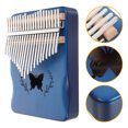 thumbnail image 4 of Miangastore 1 Set Thumb Piano Portable Kalimba 21 Keys Hand Piano Musical Instrument (Blue), 4 of 9