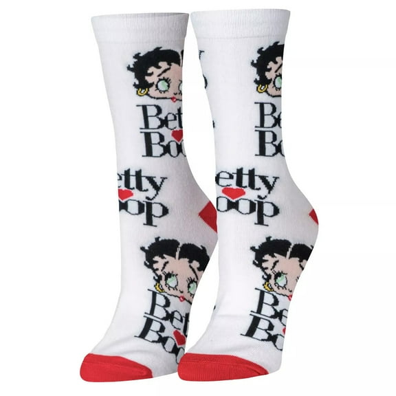 Crazy Socks Betty Bop Socks Unisex - Fun Print Novelty Crew Socks for Unisex
