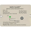MTI Industries 62-542-MARINE-WH Marine Carbon Monoxide Alarm - 62 Series, Flush Mount, White