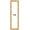 Gold Bamboo, variant on 7x28 Frame Gold Kingsley Distressed Solid Wood Picture Frame Width 0.75 Inches | Interior Frame