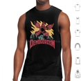 thumbnail image 3 of Camisetas sin mangas Demogorgon Camiseta sin mangas Demogorgon Once Netflix Dustin Stranger Mike Cosas Lucas Al revés 80S TV Horror, 3 of 5