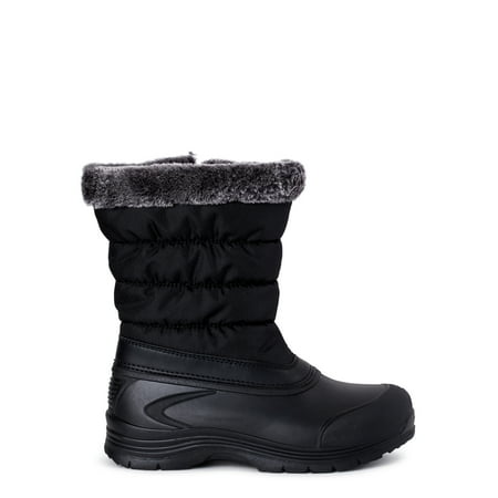 Time and Tru - Time and Tru Women’s Quilted Winter Boots - Walmart.com ...