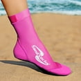 thumbnail image 4 of Sand Socks Classic High Top Neoprene Athletic Socks - Small - Pink, 4 of 5