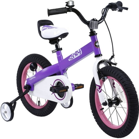 RoyalBaby Honey Purple 12 inch Kids Bicycle