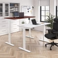 thumbnail image 4 of Scranton & Co Engineered Wood 48W Adjustable Standing Desk in White, 4 of 7