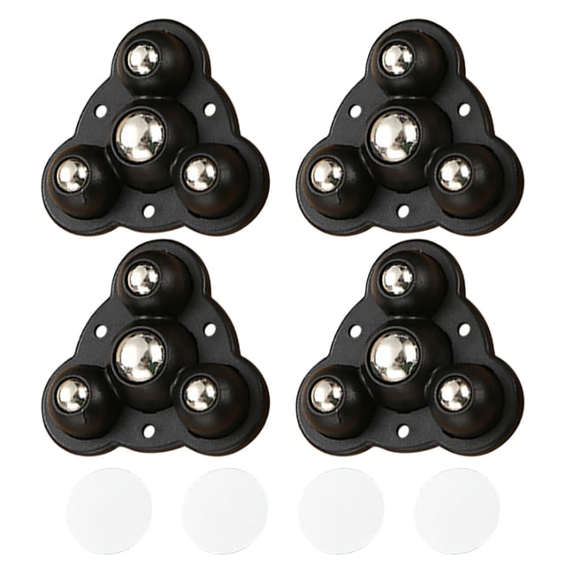 Small Storage Containers New Three Ball Universal Wheel Storage Box Bedside Table Bearing High Bearing Household Hardware Accessories Small Pulley Small Bedside Tables
