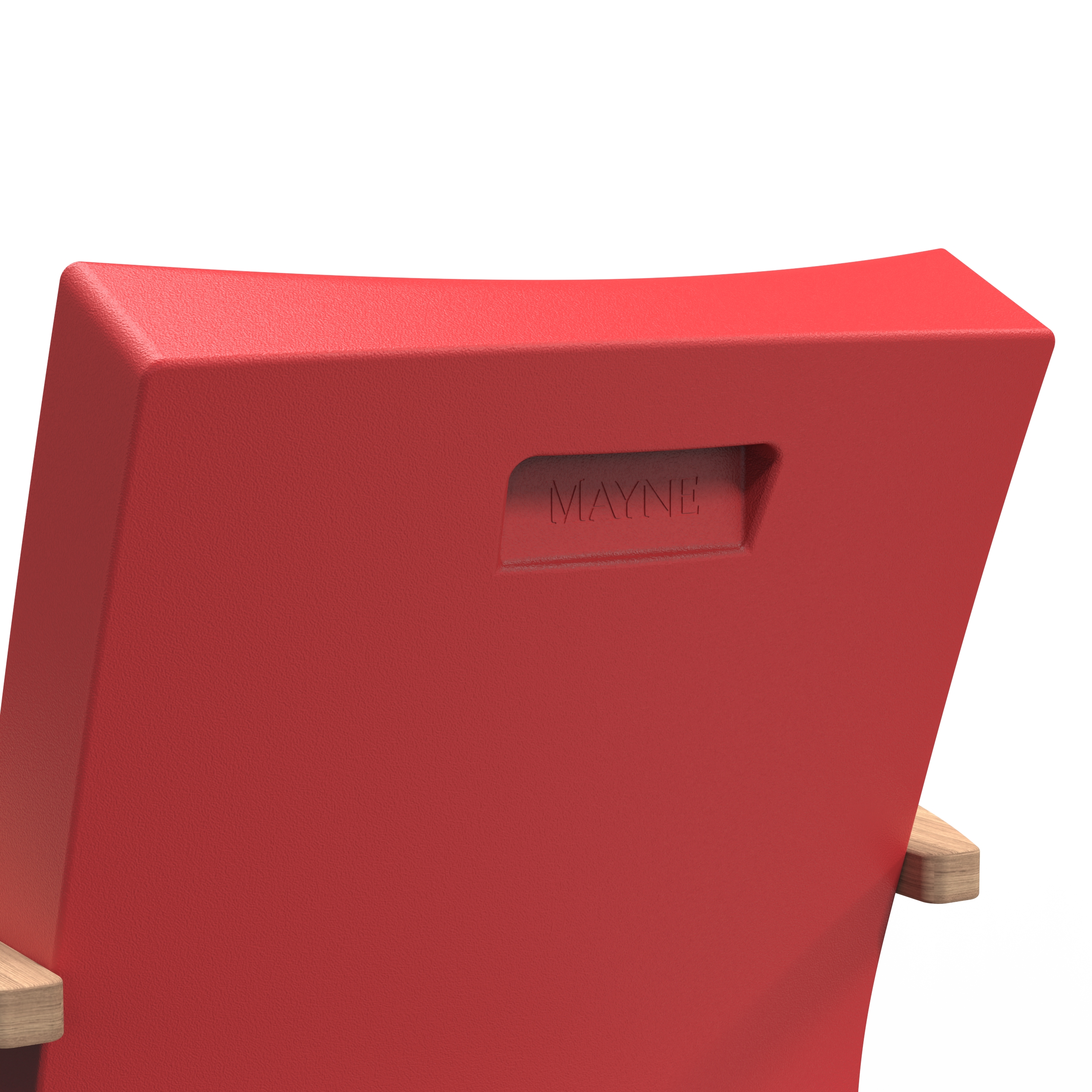 Mesa Patio Chair - Red