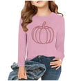 thumbnail image 2 of Blusas y camisas de cuello redondo y manga larga para niños Camisas estampadas de manga larga para Acción de Gracias Camisas lindas de cuello redondo Blusas casuales elegantes Ropa Camisas de cuello r, 2 of 5