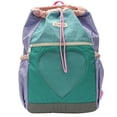 thumbnail image 1 of Mochila Escolar para Mujeres Y Niñas Nailon Ordenador Portátil Con Bloques Colores, 1 of 9
