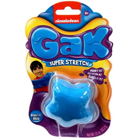 Nickelodeon Super Stretch Blastin' Blue Gak