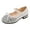 r-515Silver190, variant on Girls Sandals Solid Color Pearl Sandal Rhinestones Shining Kids Dance Performance Footwear Summer Sandals For Girls Wide Width Sizes 6-7 Years