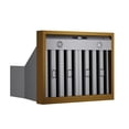 thumbnail image 4 of 30 in. 600 CFM Wall Mounted Range Hood in Stainless Steel with Gold Accents, 4 of 7
