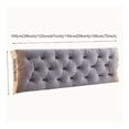 thumbnail image 6 of Headboard Pillow 1.2m - Natural Cotton Filled Reading Pillow, Backrest Cushion for Bed, Sofa - 3 Colors, Adjustable Comfort, 6 of 6