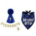 thumbnail image 6 of KYAIGUO Dog Cat Birthday Party Supplies Birthday Bandana Dog Hat Make Your Pet More Charming and Cute for Pet Birthday Party Decorations, 6 of 8