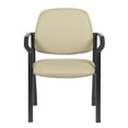 thumbnail image 3 of Boss Office Products Big and Tall Antimicrobial Guest Armchair, 300 lb. weight capacity, Beige, 3 of 8
