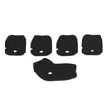 thumbnail image 4 of Kit d'Inserts en Caoutchouc pour Porte-Gobelet, 5 Pcs Support de Gobelet en Caoutchouc pour Voiture Kit de Réparation de Gobelet Méticuleusement Conçu, 4 of 7