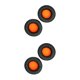 thumbnail image 1 of Tholdsy Auriculares Almohadillas para los oídos Cojín Gaming Cuero Accesorios de protección auditiva Reemplazo en la oreja para Pro Naranja 2piezas, 1 of 6