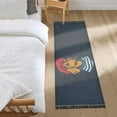 thumbnail image 3 of Yayeee Runner Rug for Bedroom 2'x6' Machine Washable Hallway Non Slip Mat, Blue Dog Artist, 3 of 8