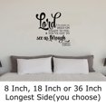 thumbnail image 2 of Lord Im Going To Hold On Steady To You Harriet Tubman Wall Decals for Walls Peel and Stick wall art murals Black Small 8 Inch, 2 of 2