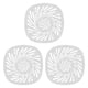 thumbnail image 1 of Cateissary Cubierta de desagüe para el suelo del baño, tapón para el pelo de la ducha, colador de filtro para fregadero de alcantarillado de cocina, Type2 NO2 Cateissary CBP152281, 1 of 6