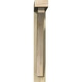 thumbnail image 2 of Ekena Millwork 4"W x 18"D x 26"H Thorton Block Rough Sawn Bracket w/ Offset Brace, Douglas Fir, 2 of 25