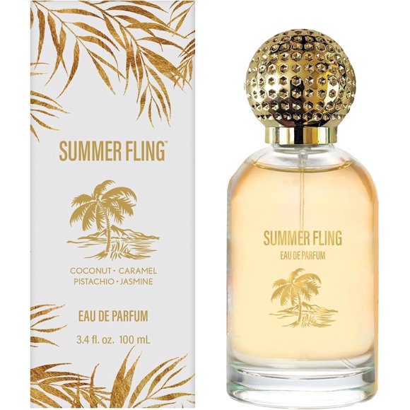 PB ParfumsBelcam Summer Fling Eau de Parfum Vaporisateur pour Femmes, Parfum Floral Léger et Rafraîchissant, Polyvalent, 100 ml
