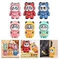 thumbnail image 2 of Giaone High Quality Panda Keychain Featuring Face Transformation for Bag Keys Purses, 2 of 17