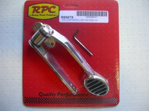 Racing Power R9507X Gas Pedal Pol Alum Firewall Mnt
