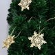 thumbnail image 5 of Adornos decorativos colgantes de copo de nieve de madera con cuerda, disco de madera sin terminar, paquete de 10, 5 of 5