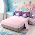 thumbnail image 3 of Manfei Kawaii Axolotl 7 Pieces Full Size Bedding Sets,Ocean Aniaml Salamander Full Size Bed in a Bag,Pink Reversible, 3 of 7