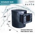 thumbnail image 5 of Half Off Ponds Savio Signature 4000 PVC Pond Kit, 15 ft. x 15 ft., 5 of 7