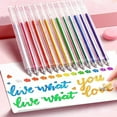 thumbnail image 6 of Glitter Gel Pen Glitter Pen Gel Pen D on Clearance! 1 Set * Glitter Gel Pen 6.24*3.9*1.17In, Fall Tool Series Relocy, 6 of 9
