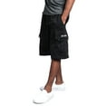 thumbnail image 3 of G-Style USA Men's Fleece Heavyweight Cargo Sweat Shorts - Sizes up to 6XL, 3 of 7