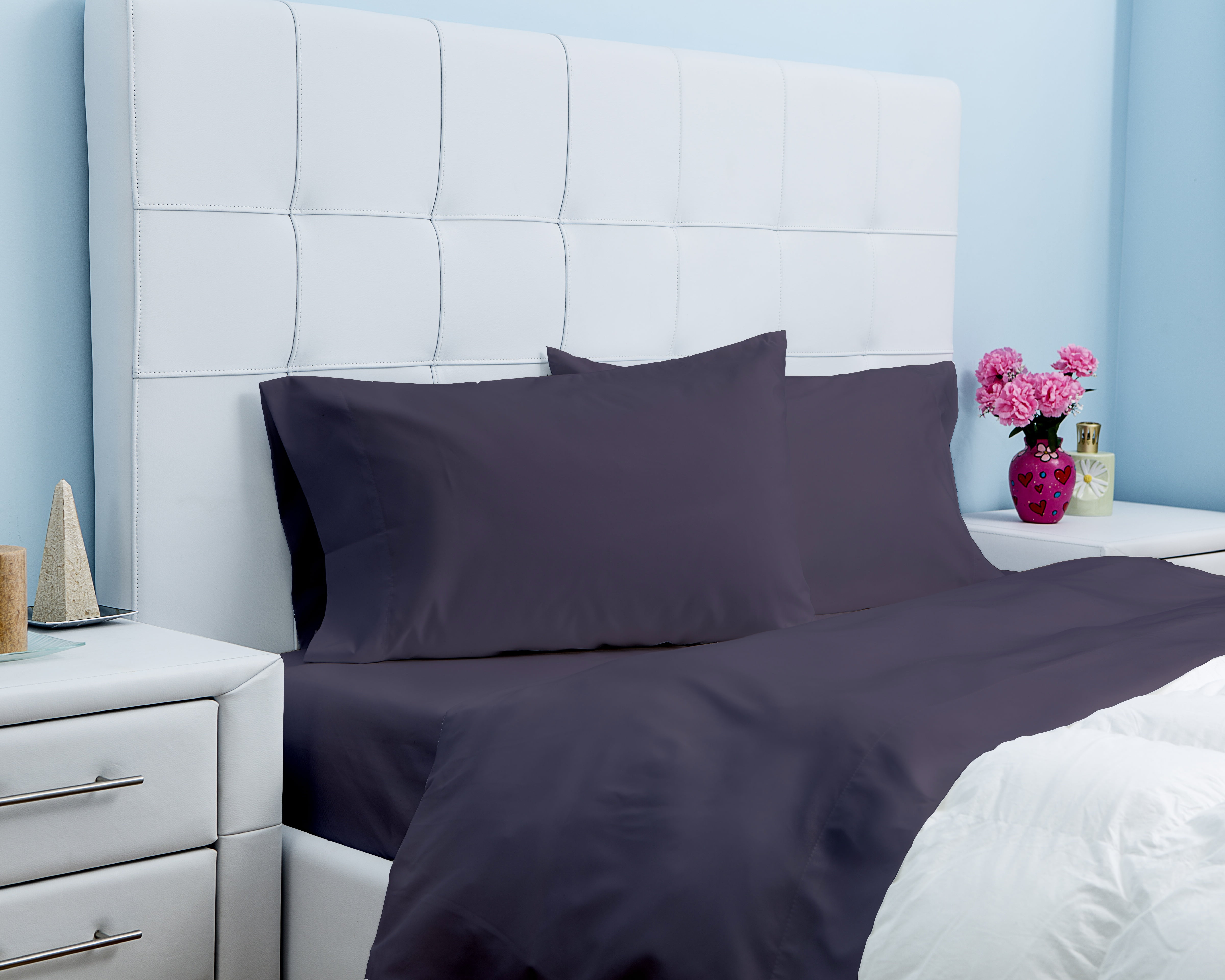 Gouchee Home Microfiber Sheet Set – King 4-Piece Bedding Set, Ultra-Soft Microfiber