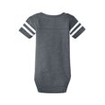 thumbnail image 5 of Infant Fine Cotton Jersey Bodysuit Color Vintage Navy/Blended White 24M Size, 5 of 6