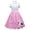 Pink, variant on JFOPQVSM Kids Poodle Skirt for Girls 1950s Dress Costume for Dance Cosplay Career Day