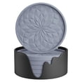 thumbnail image 1 of Posavasos ME.FAN de silicona con soporte [paquete de 6] para frío o calor, 1 of 7