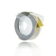 thumbnail image 3 of 3D Embossing Label Tape Refill for DYMO 12965 1610 Label Maker with 3/8 Inch * 9.8 feet, 1 Roll Gold, 3 of 7