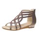 thumbnail image 2 of Verano Mujer Cuñas Punta Abierta Sandalias Transpirables Cremallera Casual Rhinestones Zapatos Wmkox8yii nm2411, 2 of 9