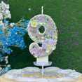 thumbnail image 6 of Luoshdecor Birthday Number Candles,Birthday Glitter Cake Candles for Christmas Birthday Wedding Party Cake Topper Anniversary Decor (9), 6 of 6