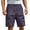 White, variant on Quick Dry Cargo Shorts for Men Elastic Drawstring Waist Relaxed Loose Fit Trunks Multi Pocket Work Hiking Outdoor Sport Short Pants Gray S