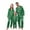 Style5:Green, variant on mgoYE Family Christmas Pajamas Matching Sets Satin Long Sleeve Holiday Casual Lounge Soft Xmas Silk Pjs Two Piece Sets