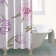 thumbnail image 5 of Waterproof Pioneer Shower Curtain 36x72 Inch Polyester Unique Colorful Floral Shower Curtain for Bathroom Hotel Home Decor with 7 Plastic Hooks, 5 of 5